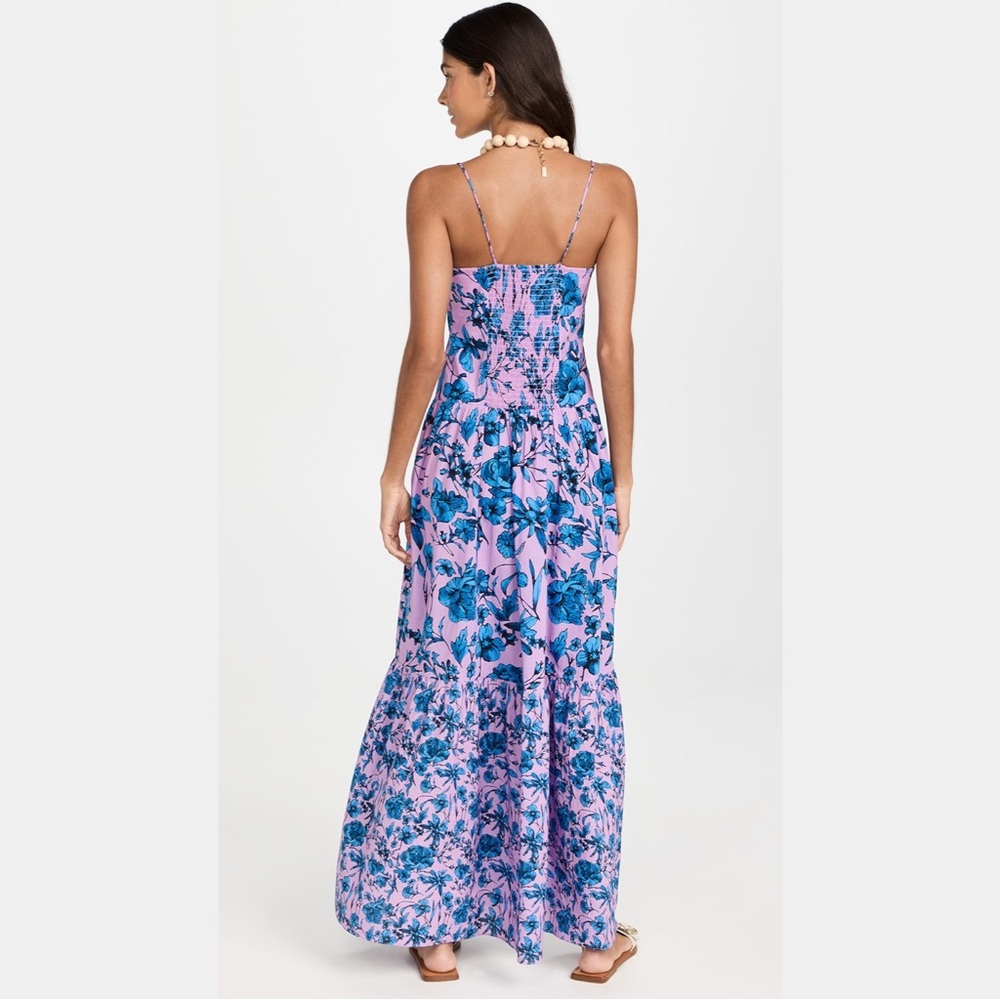NWT Women’s Playa Lucila Square Neck Maxi Dress Size XL - Picture 2 of 4